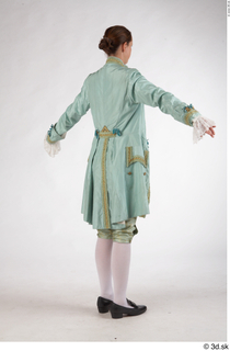  Photos Woman in Medieval civilian dress 3 18th century a poses historical clothing whole body 0004.jpg